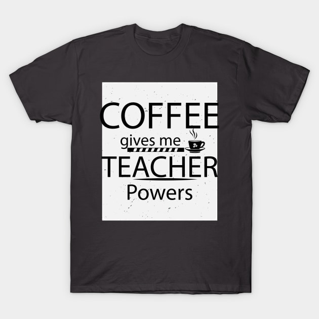 coffee T-Shirt by Moaaz Subh